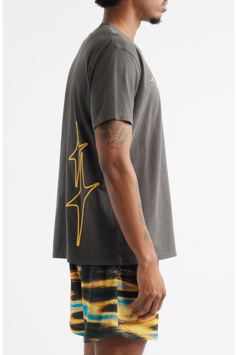 Dreamerz Star Graphic T-Shirt, Alternate, color, BLACK