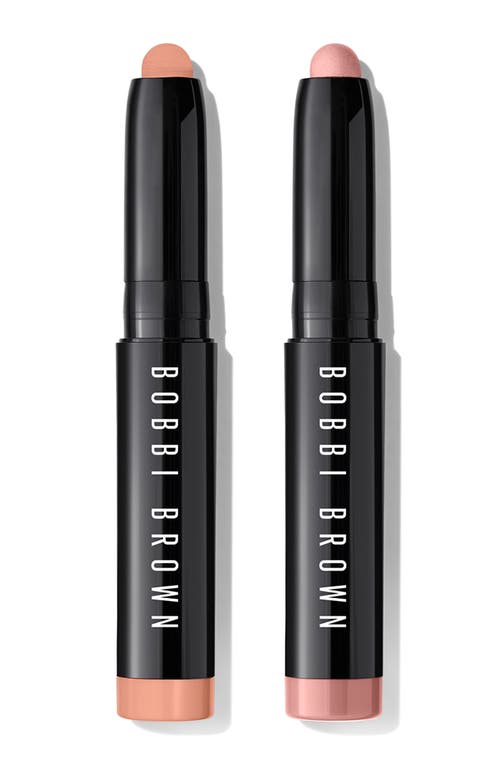 Bobbi Brown Mini Long-wear Cream Eyeshadow Stick Duo $34 Value In Transparent