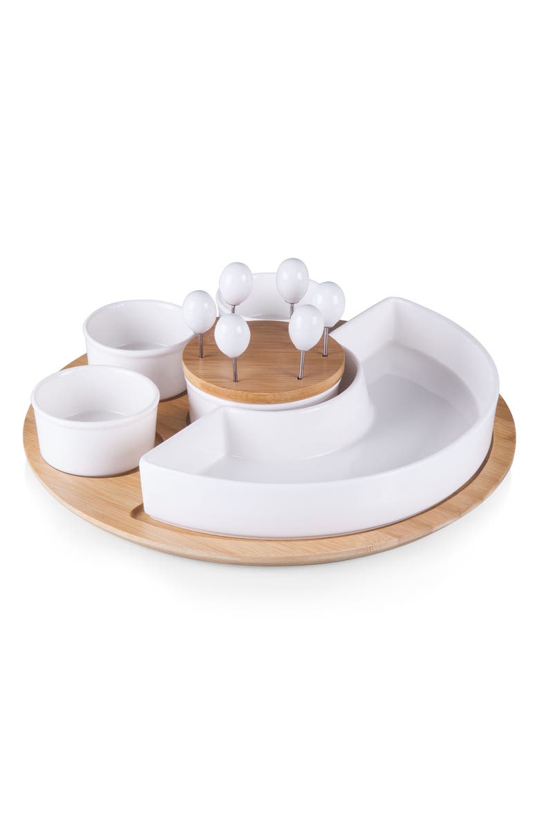 Toscana a Picnic Time Brand TOSCANA Symphony Appetizer Bowl Serving Set, Main, color,