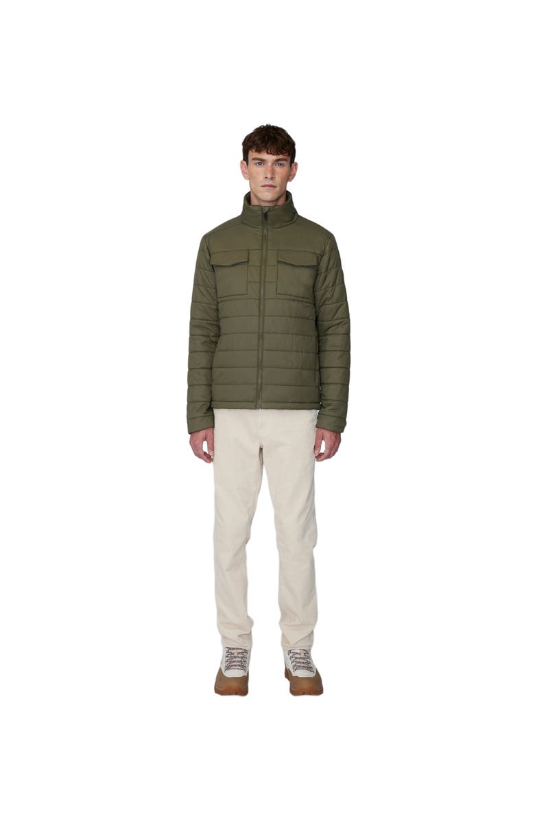 Quartz Co. NEAL | Lightweight Insulated Shirt Jacket, Alternate, color, Sage