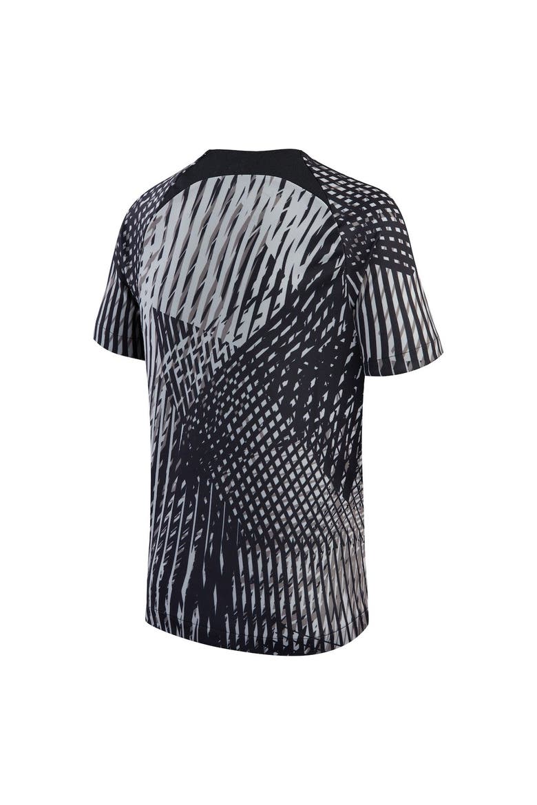 Youth Nike Black Club America 2022/23 Pre-Match Top, Alternate, color, Black