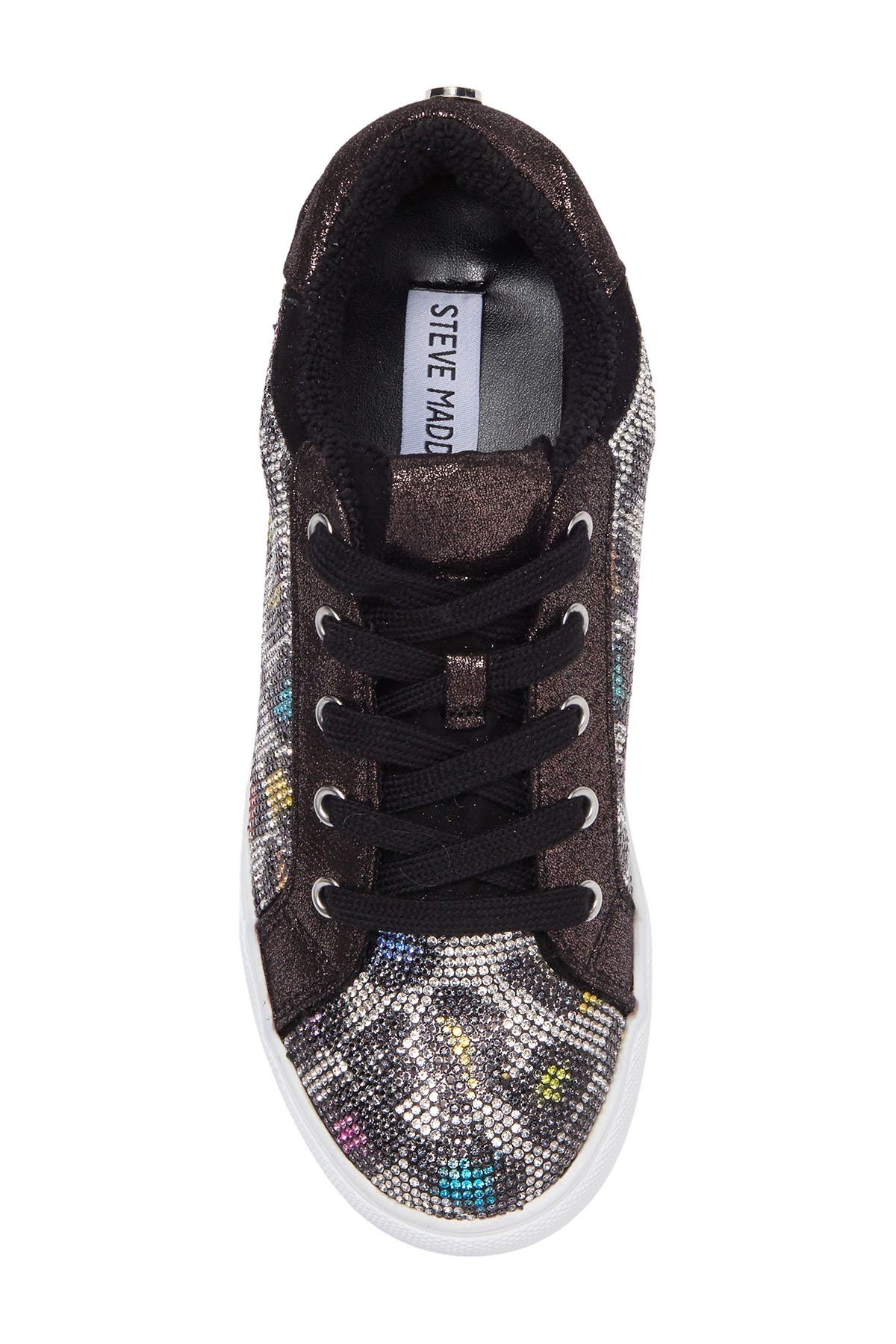 Steve Madden JCeecee Crystal Embellished Sneaker, Alternate, color, 
