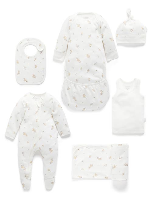 Purebaby Newborn Hospital Gift Pack 6 Piece In Neutral