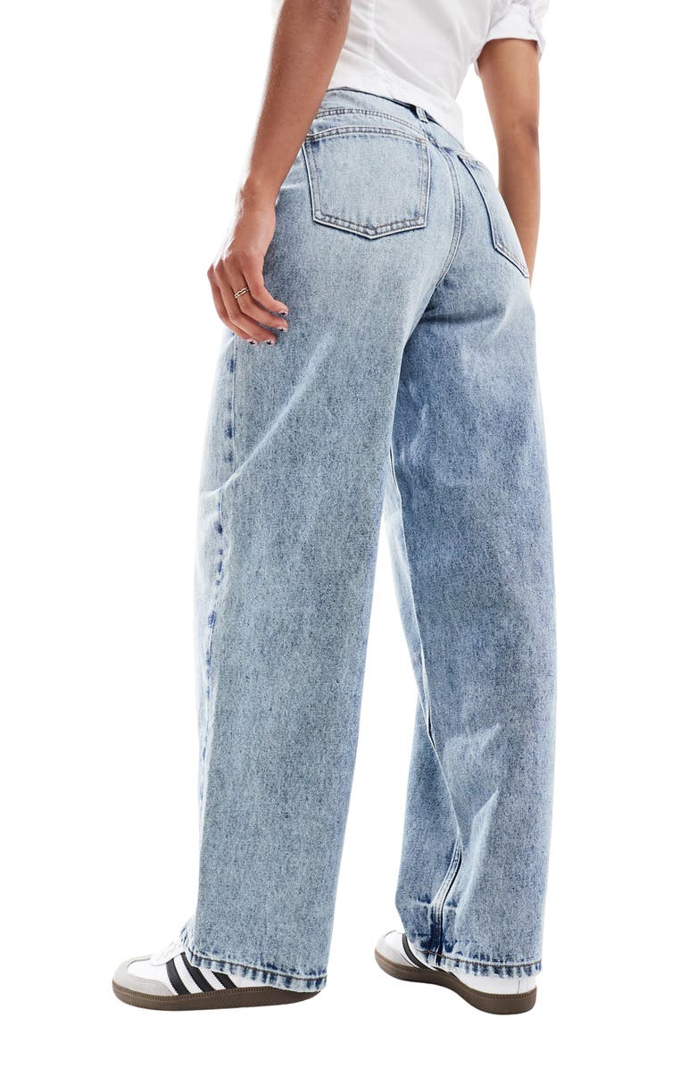 Miss Selfridge Baggy Wide Leg Jeans, Alternate, color, 