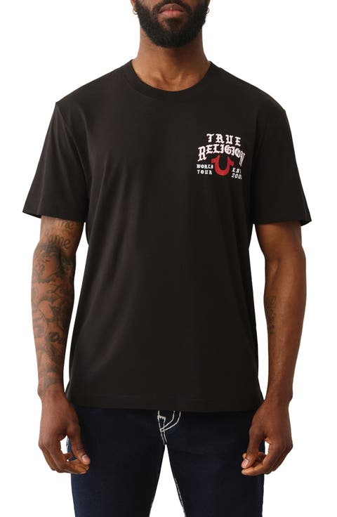 Flag Cotton Graphic T-Shirt