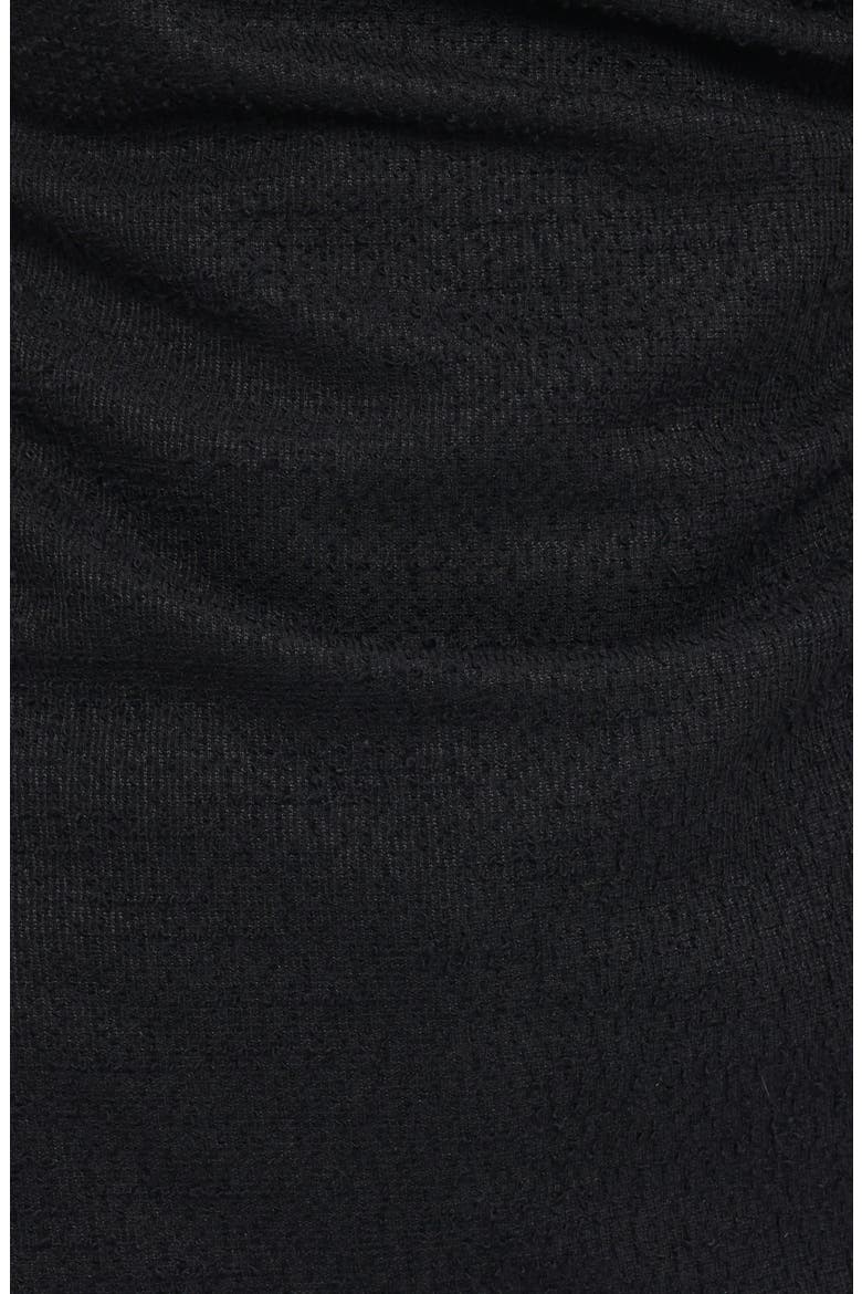Selma One Shoulder Knit Top, Alternate, color, BLACK