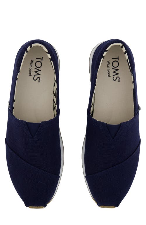 Toms Alpargata Slip-on In Blue