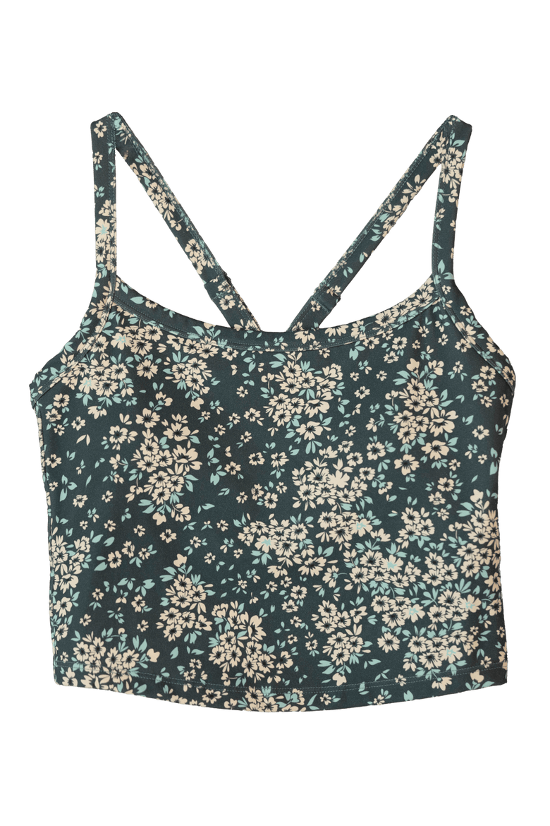 Longline Bra, Alternate, color, Wild Flower