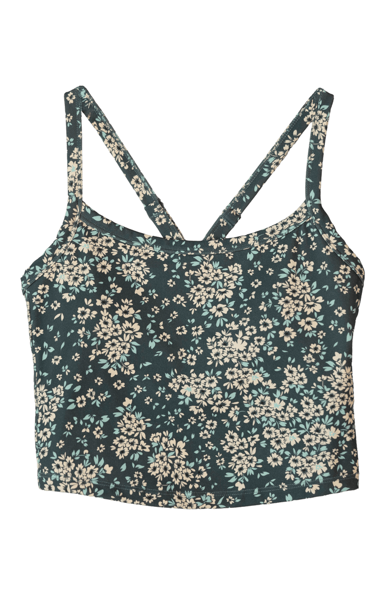 Nani Longline Bra, Alternate, color, Wild Flower