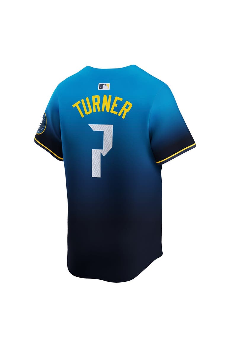 Men's Nike Trea Turner Blue Philadelphia Phillies 2024 City Connect Limited Player Jersey, Alternate, color, Blue