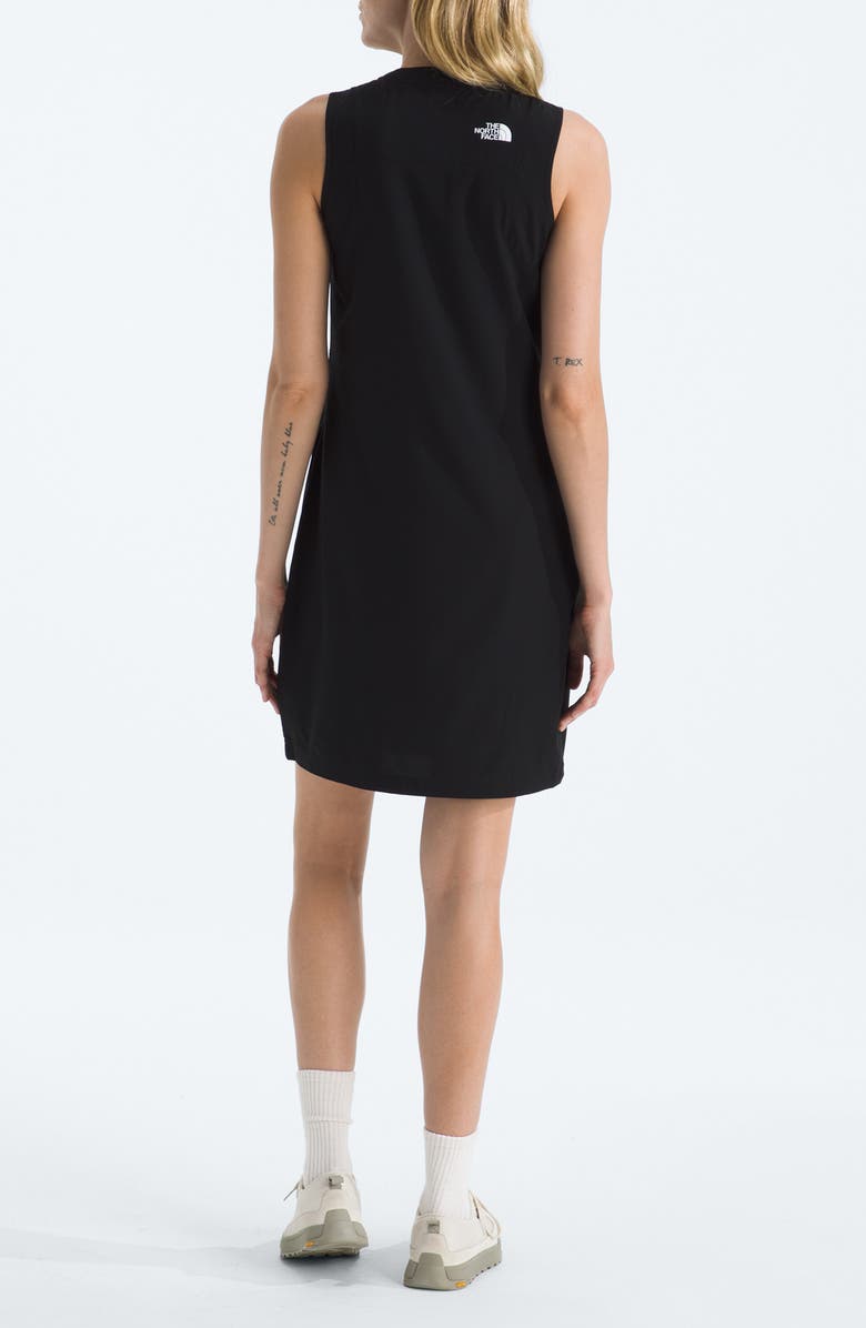 The North Face Sleeveless Packable Dress, Alternate, color, Tnf Black