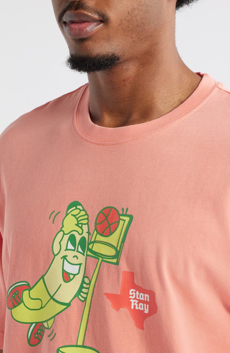 STAN RAY Stan Dunk Cotton Graphic T-Shirt, Alternate, color, Washed Red