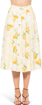 Alexia Admor Maya Midi Skirt