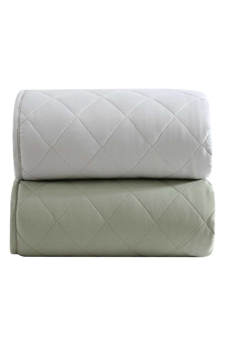 Eddie Bauer Classic Soft Solid Blanket, Alternate, color, Grey