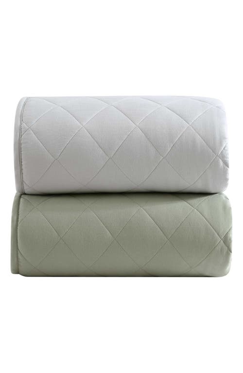Eddie Bauer Classic Soft Solid Blanket In Grey