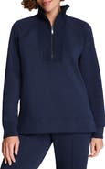 SPANX® Air Essentials Brushed Half-Zip Sweatshirt