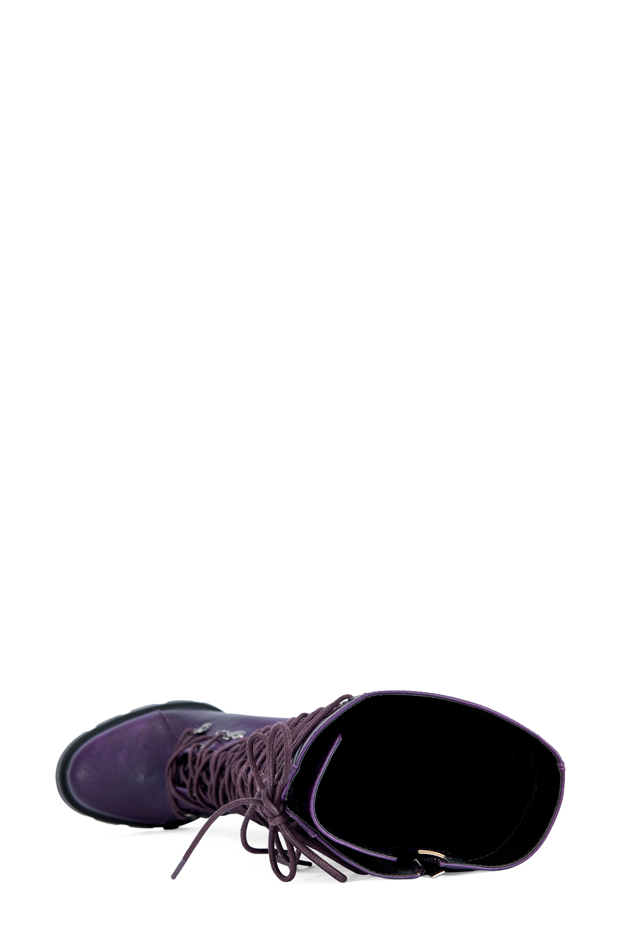 Auriga Knee High Boot, Alternate, color, PLUM