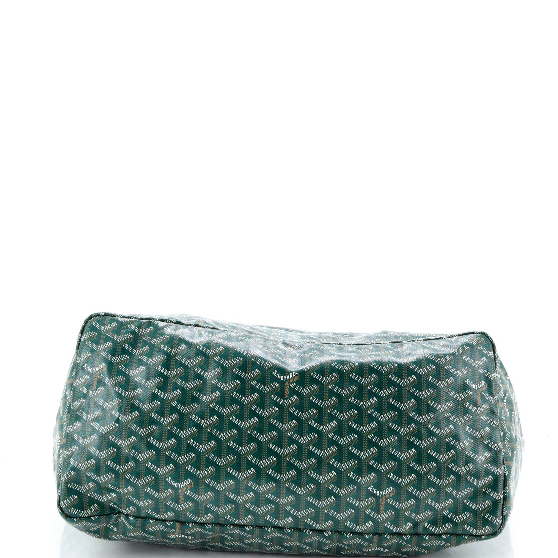 Pre-Owned Goyard Saint Louis Tote Coated Canvas GM, Alternate, color, Green