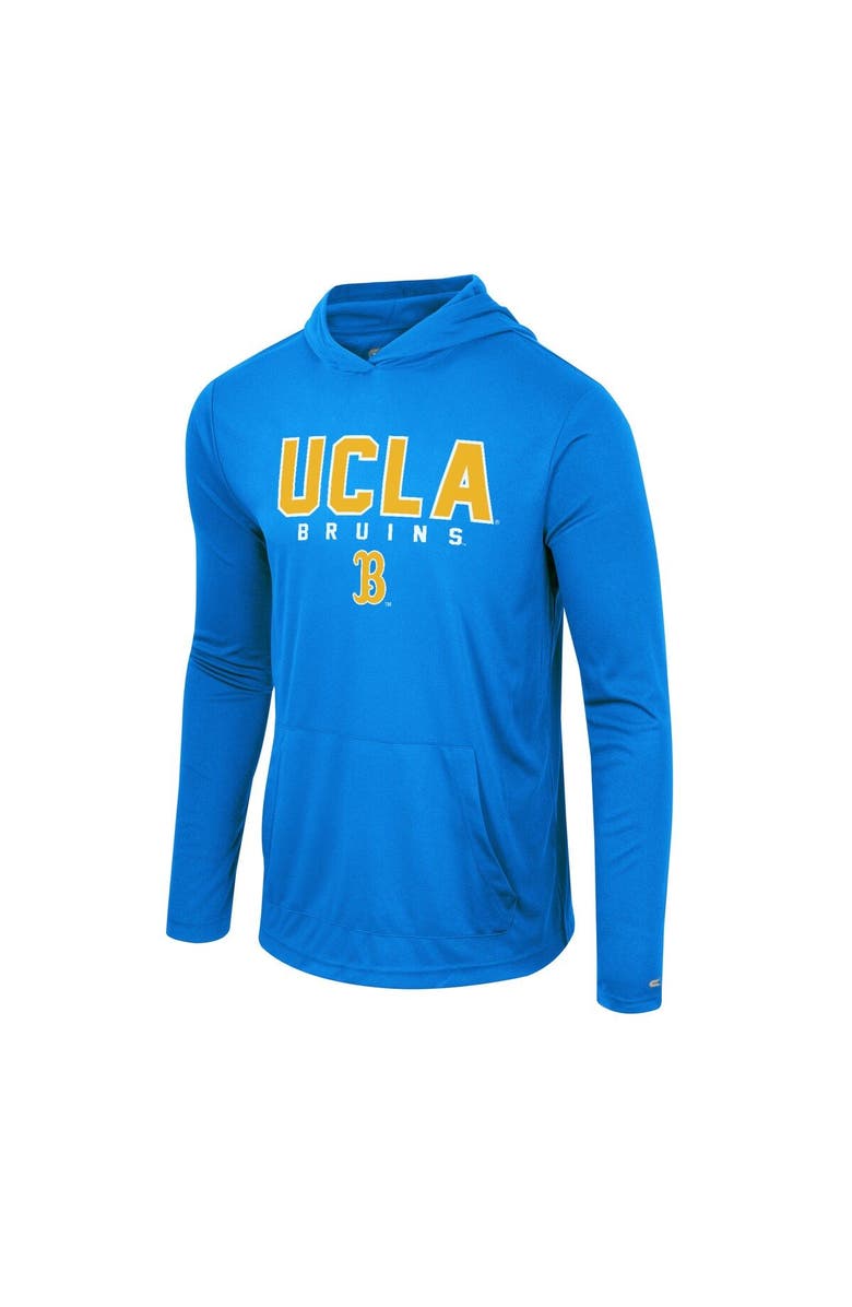 COLOSSEUM Men's Colosseum Blue UCLA Bruins Team Color Rival Hoodie Long Sleeve T-Shirt, Alternate, color, 