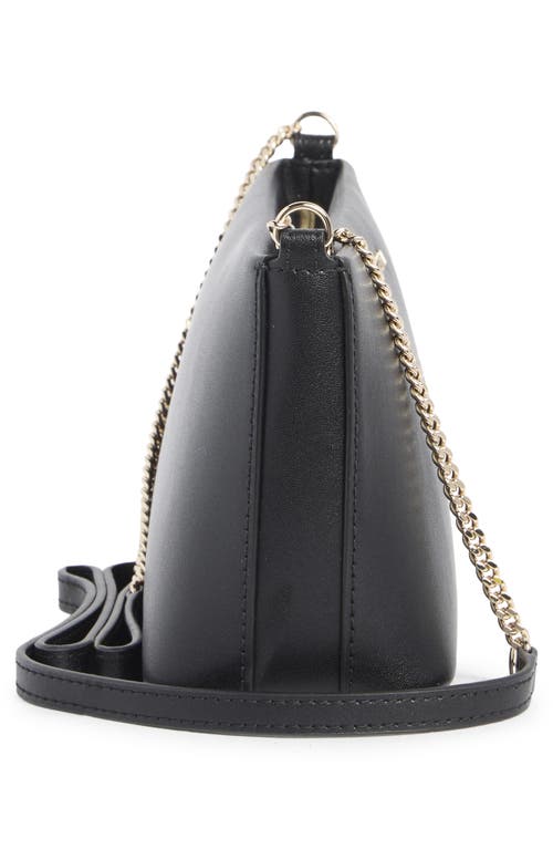 Furla Classic Mini Leather Crossbody Bag In Black