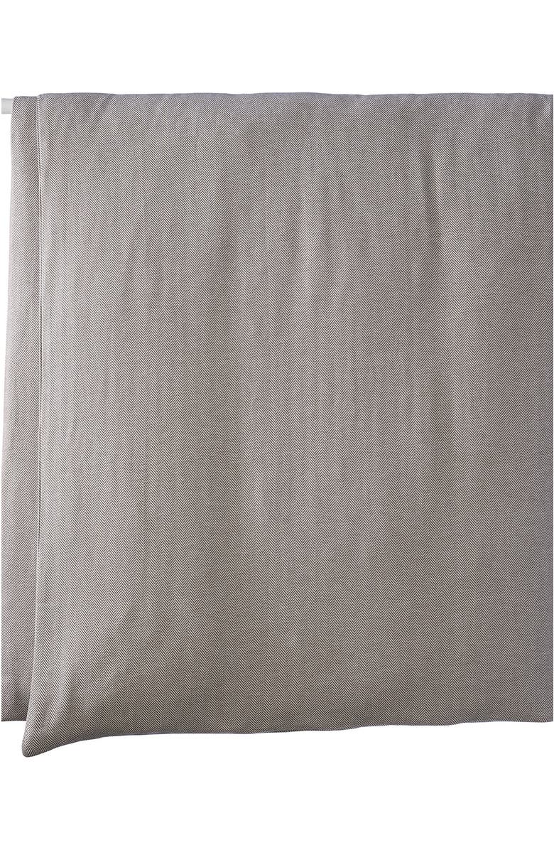 Lands' End Luxe Flannel Printed Duvet Cover, Alternate, color, 