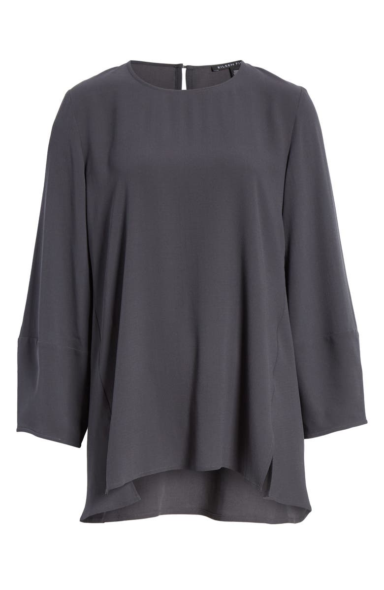 Eileen Fisher Silk Top, Alternate, color, 