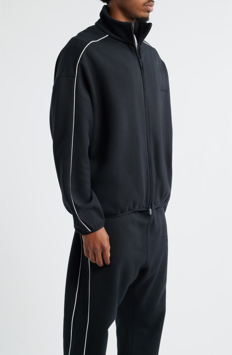 Fear of God Essentials Modern Fit Fleece Track Jacket, Alternate, color,