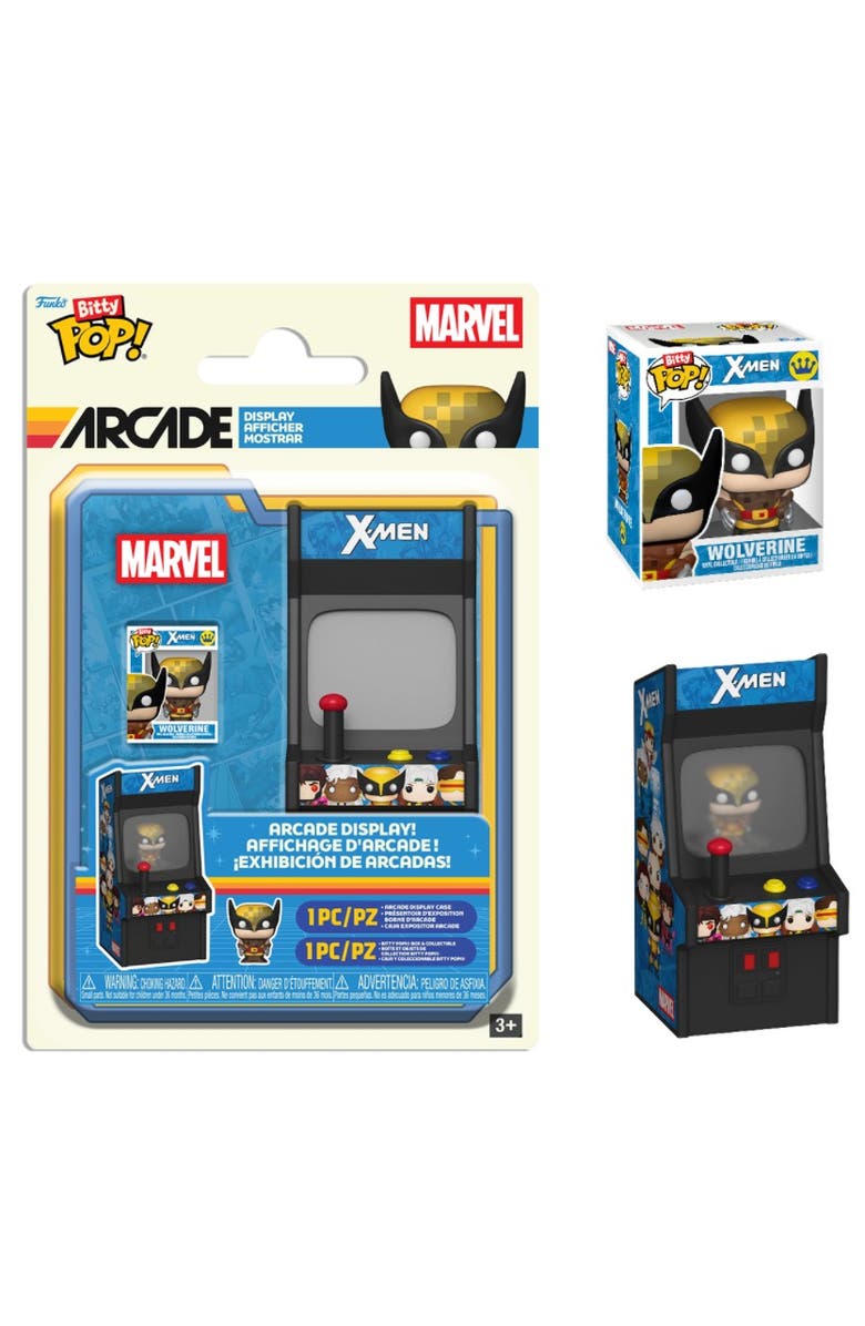 Funko Marvel X-Men Funko Bitty Pop! Arcade, Main, color, Multi-Color