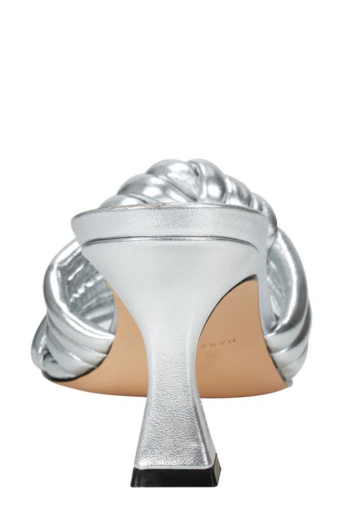 Marc Fisher Ltd Dru Slide Sandal In Silver