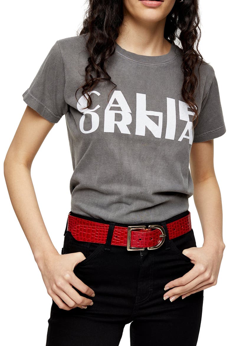 Logo Belt, Alternate, color, RED