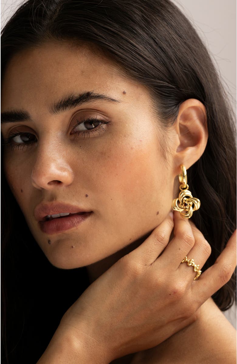 SEREIA OFFICIAL Cammila Oversized Earrings, Alternate, color, Yellow Gold