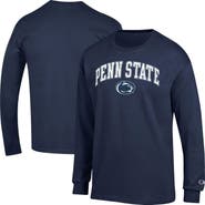 Champion Men's Champion  Navy Penn State Nittany Lions Arch Over Logo Long Sleeve T-Shirt