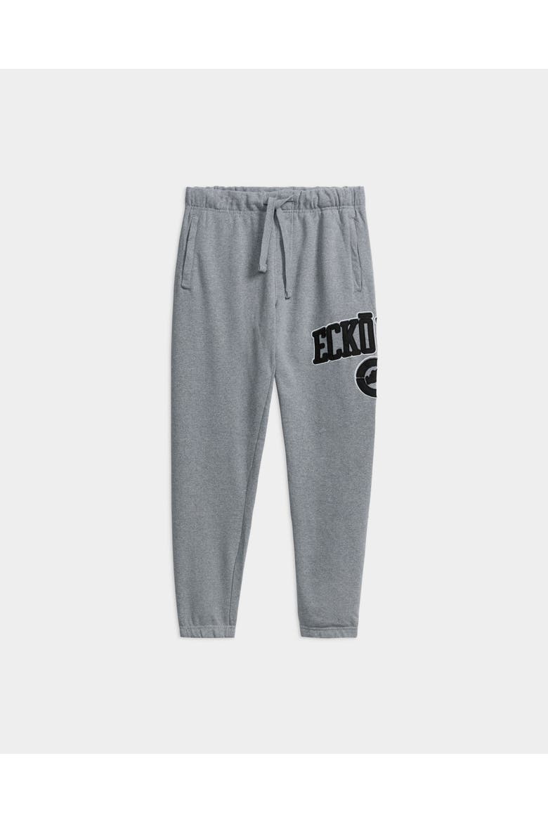 Relentless Rhino Stack Knit Joggers, Main, color, Heather Grey