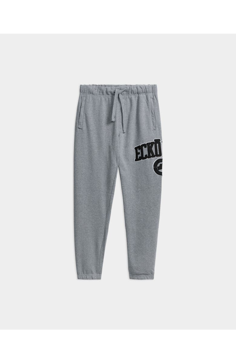 ECKO Relentless Rhino Stack Knit Joggers, Main, color, Heather Grey