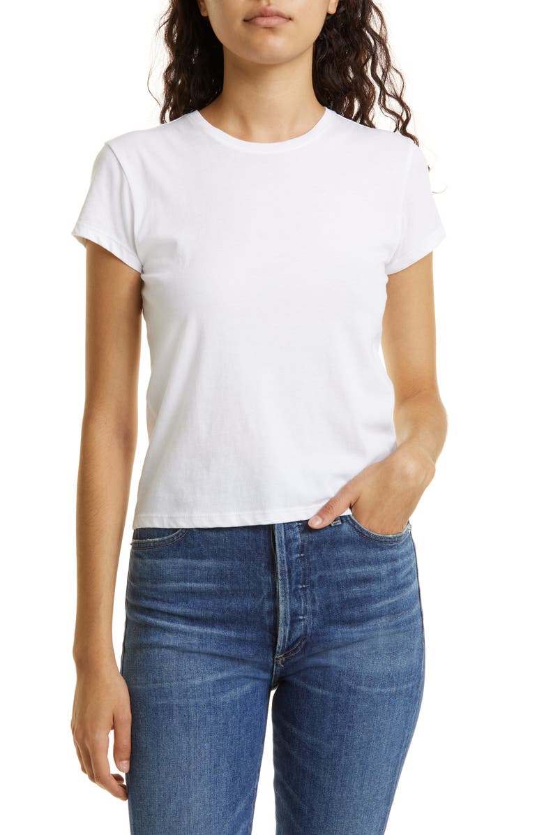 ATM Anthony Thomas Melillo Cotton Jersey Baby Tee, Main, color, 