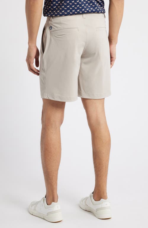 Swannies Fairway 8-inch Flat Front Stretch Golf Shorts In Tan