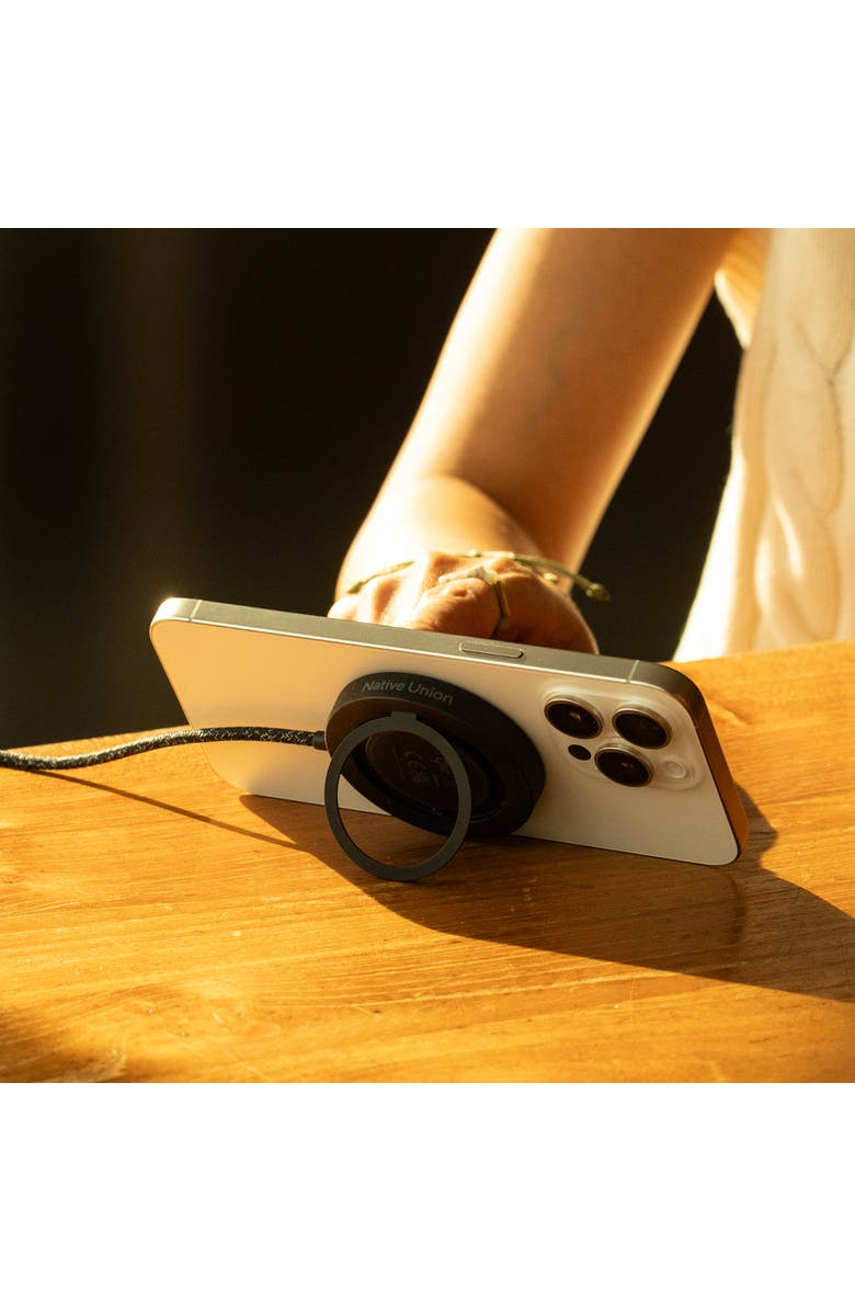 Native Union SnapStand Magnetic Charger, Alternate, color, Black