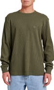 Quiksilver Nelson Long Sleeve Thermal Cotton Blend Pullover