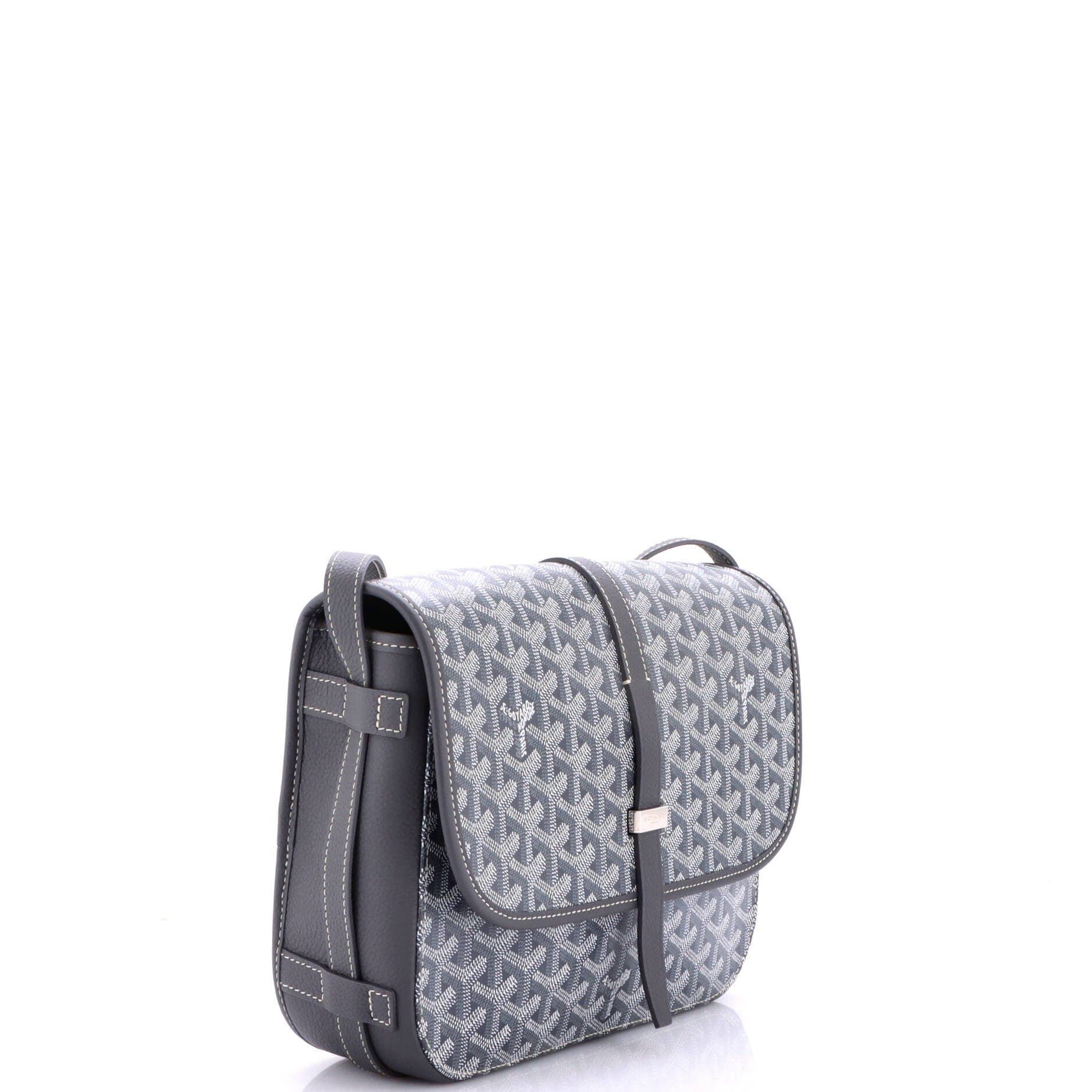 Belvedere II Messenger Bag Coated Canvas MM, Alternate, color, Grey