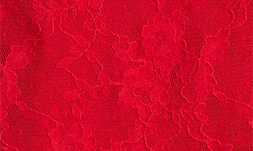 Skims Stretch Lace Triangle Camisole & Shorts Set In Red