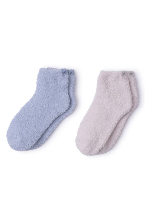 CozyChic™ Assorted 2-Pack Ankle Socks