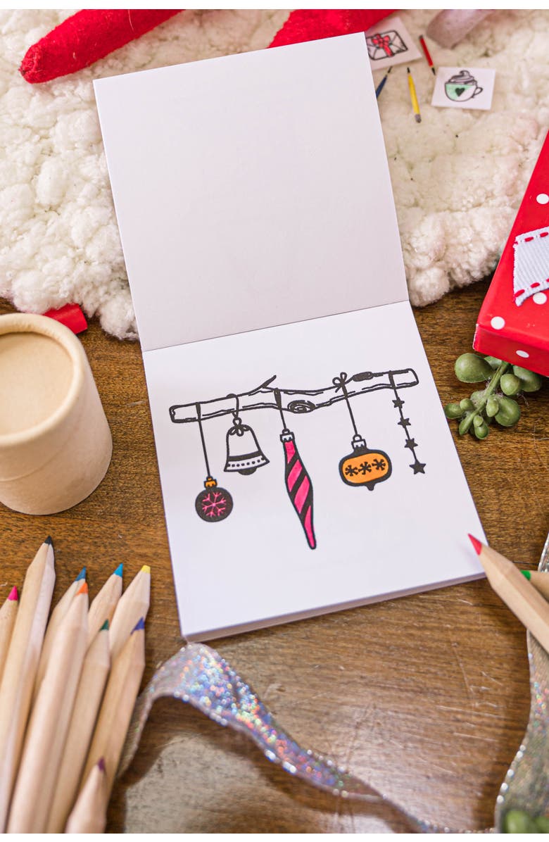 A Brighter Year Holiday Mini Adult Coloring Book Bundle, Alternate, color, Christmas