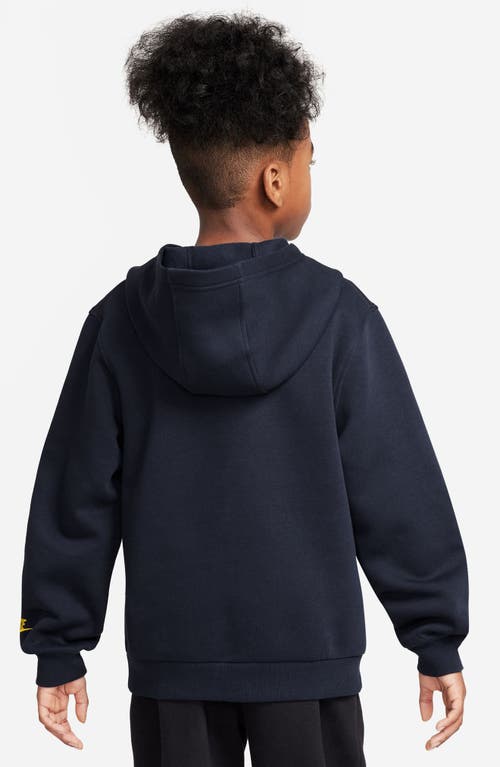 Nike Kids' Sportswear Club Fleece Hoodie In Blue