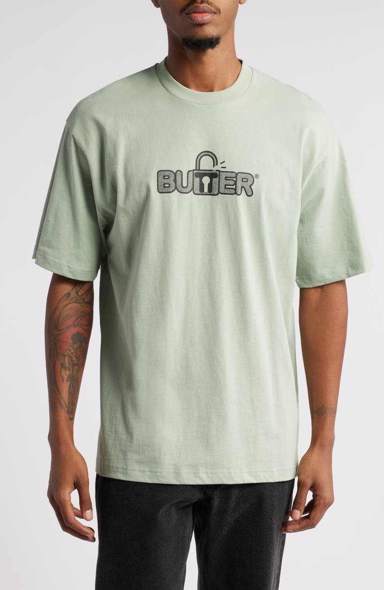 Butter Goods Lock Graphic T-Shirt, Main, color, 