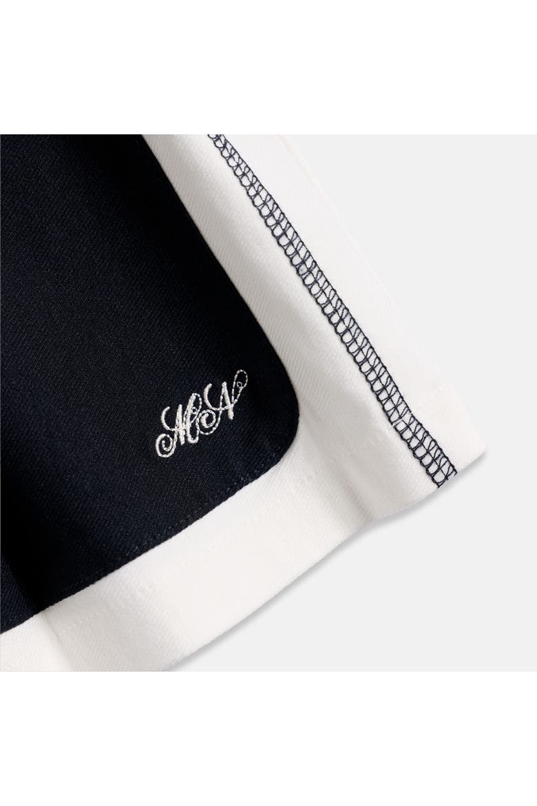 Pleated Tennis Skirt, Alternate, color, Navy/White