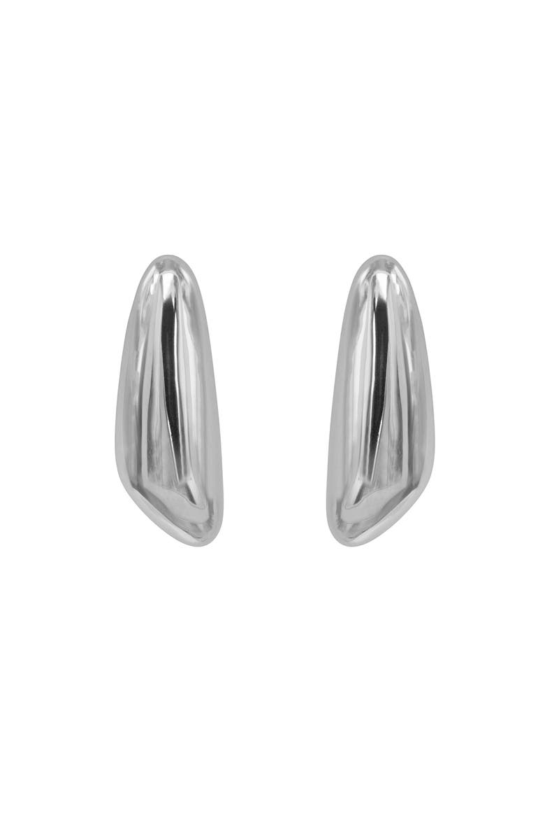 BLACK SUEDE STUDIO Rita Earring, Main, color, Silver