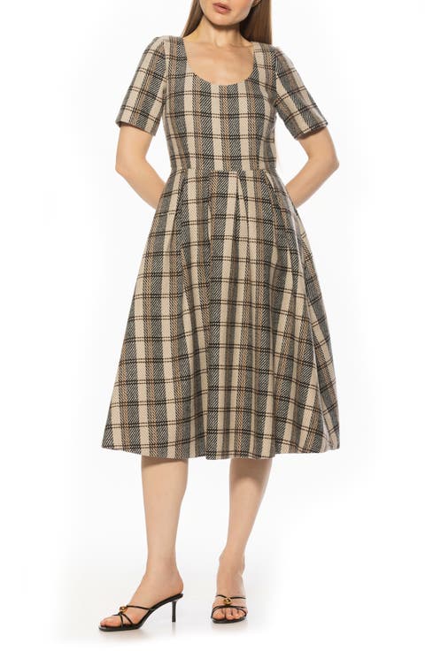 Imani Short Sleeve Pleated Dress