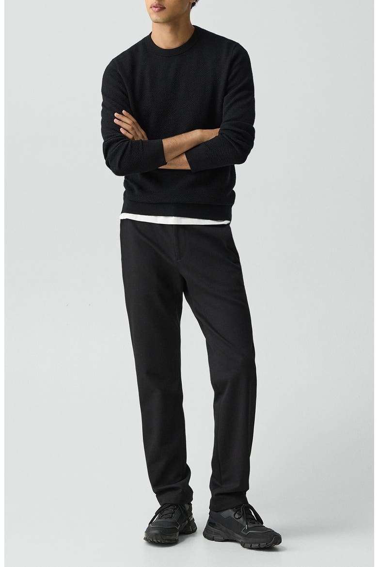 Maden T.Novo Crewneck Wool Sweater, Alternate, color, BLACK - 001