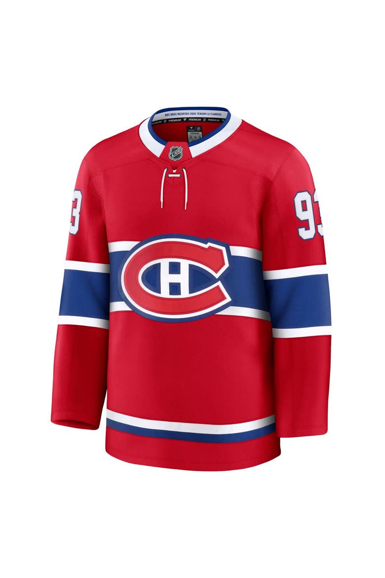 Men's Fanatics Ivan Demidov Red Montreal Canadiens Home Premium Jersey, Alternate, color, Red