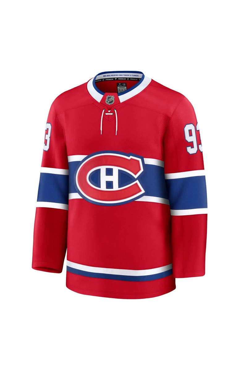 FANATICS Men's Fanatics Ivan Demidov Red Montreal Canadiens Home Premium Jersey, Alternate, color, Red